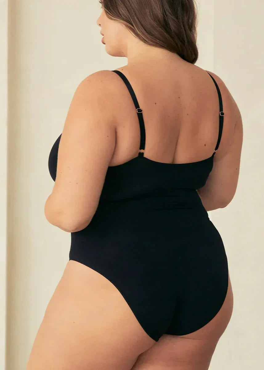 V Neck Spaghetti Butter Sculpt® Seamless Shapewear Bodysuit Pinsy Shapewear