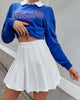 Esthika pleated skirt