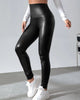 Esthika leather leggings (fleece-lined)
