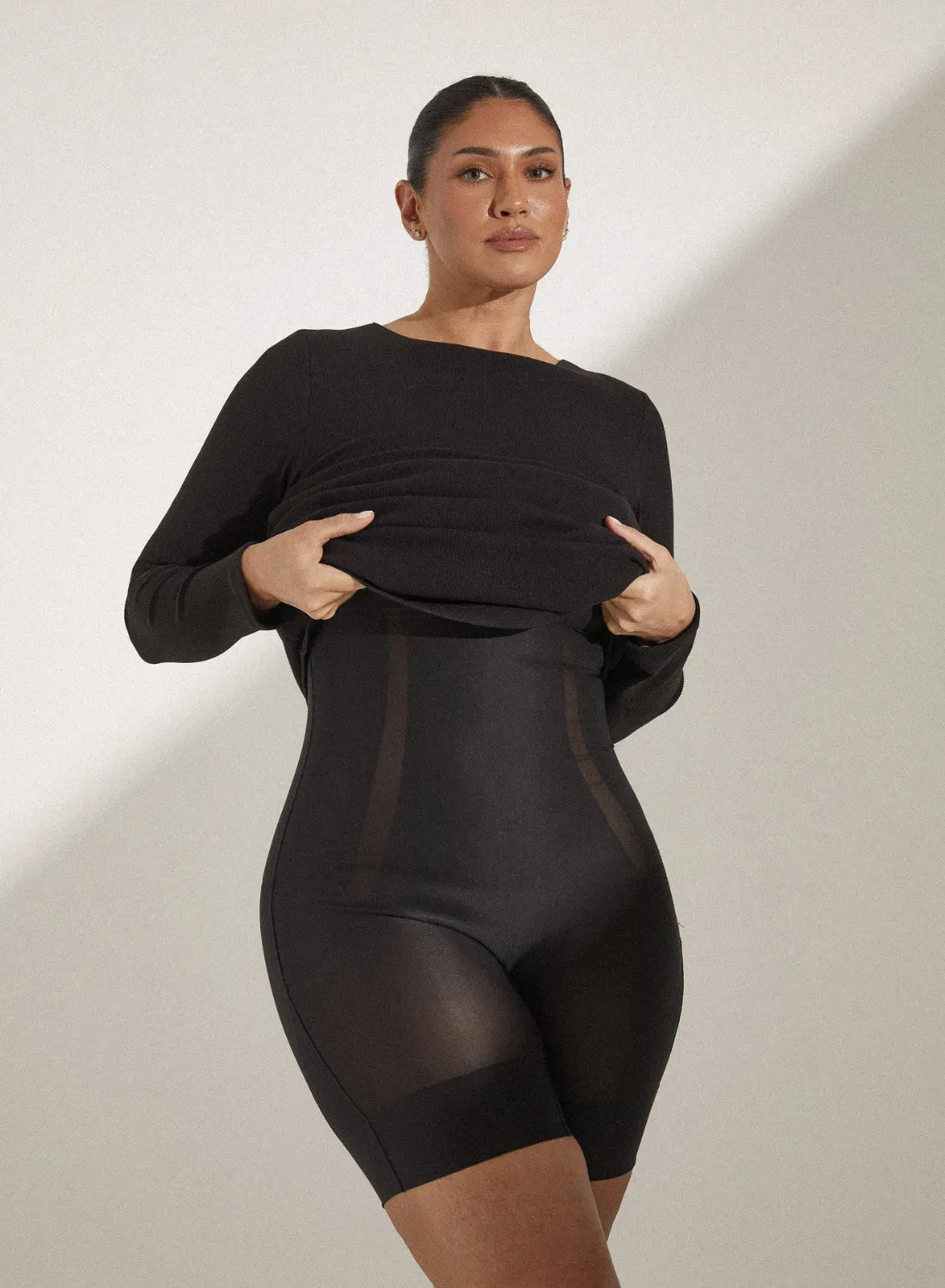 Long Sleeve Sculpting Dress Pinsy Shapewear