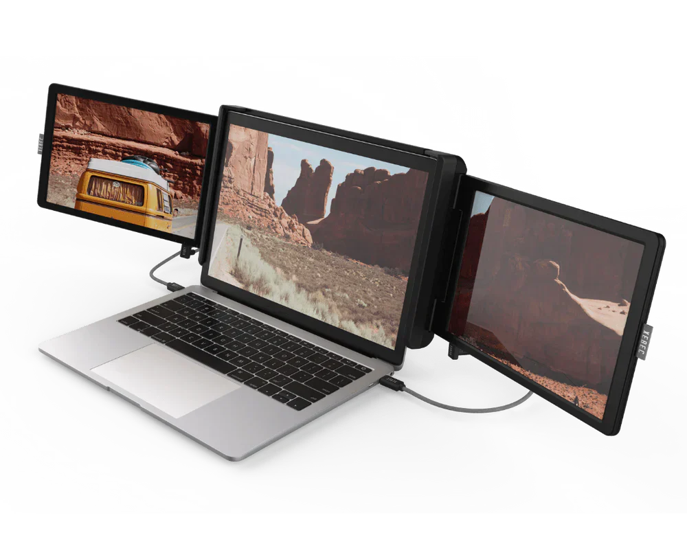 Tripart – Triple écran portable