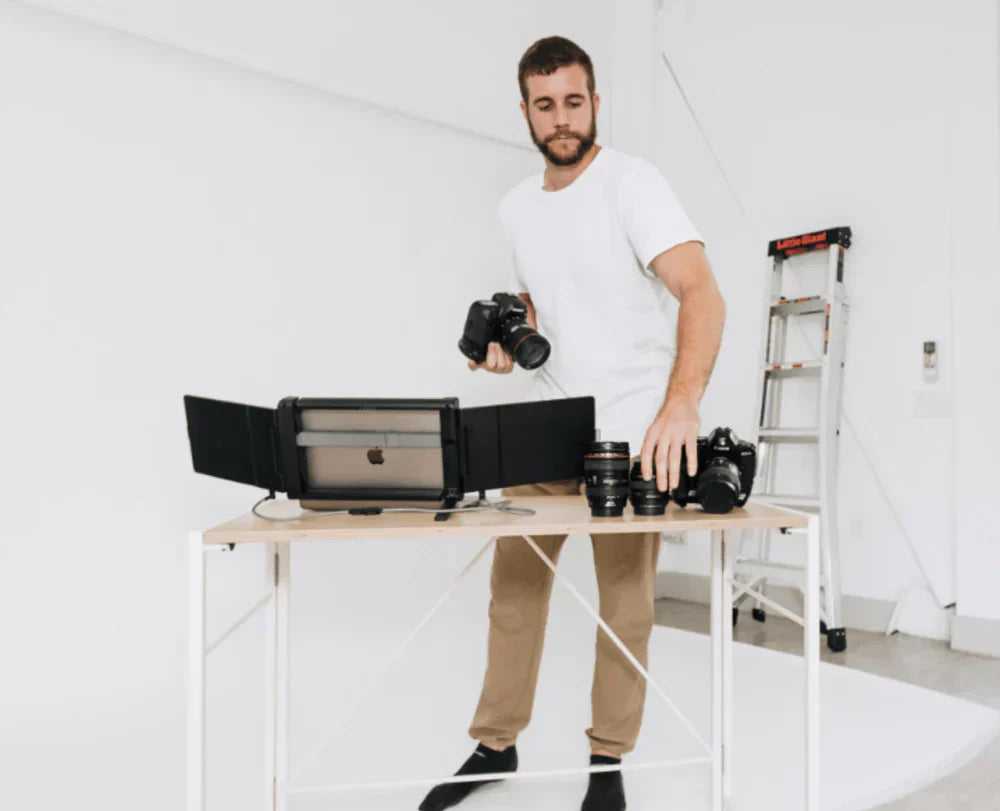 Tripart – Triple écran portable